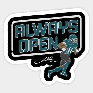 A.J. Brown Always Open Philly Sticker